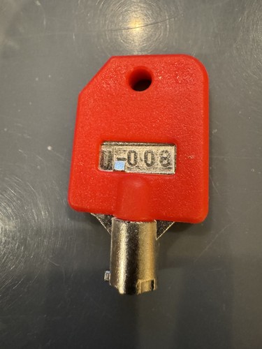 008 red vending key - red,